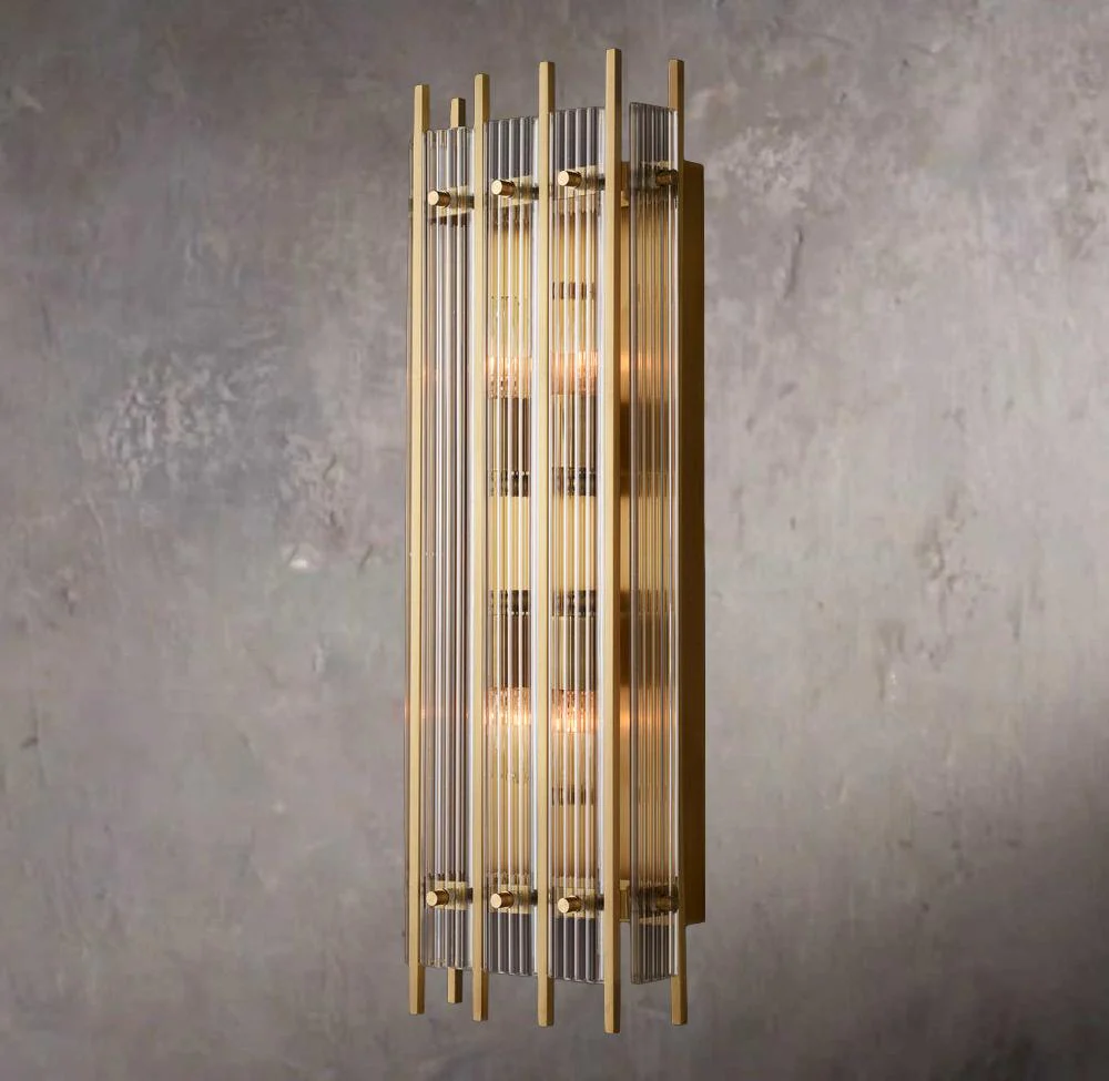 San Marcos Grand Rectangular Wall Sconce - Image 1