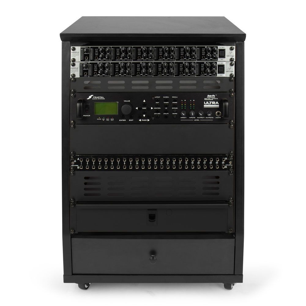 Gator Elite Series Angled 12U Rack (Black) - Image 1