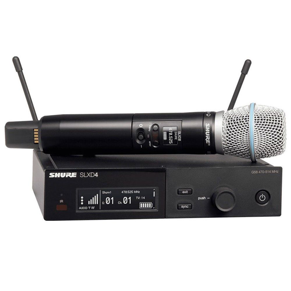 Shure SLX-D-24/ Digital Beta 87A Handheld Wireless System (H57 Band) - Image 1