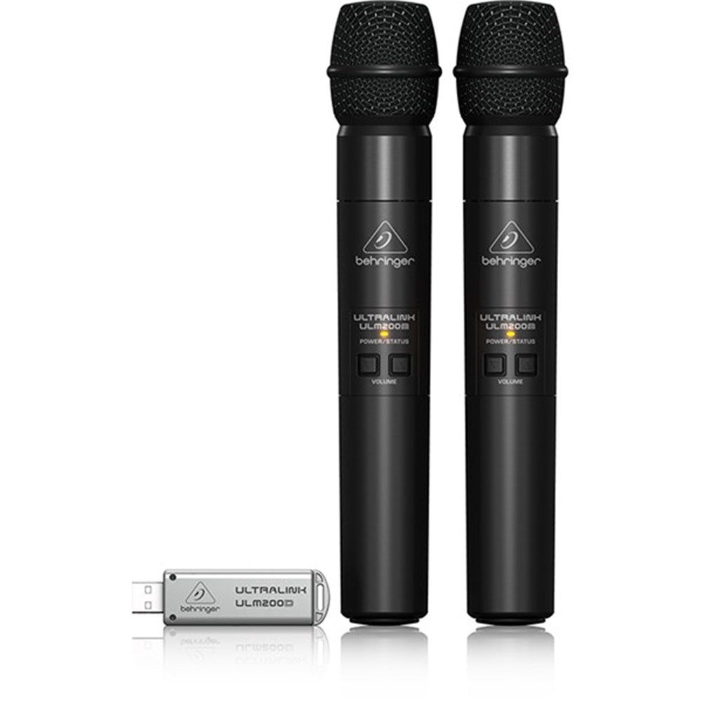Behringer Ultralink ULM202USB Dual Wireless Mic System w/ USB Receiver - Image 1