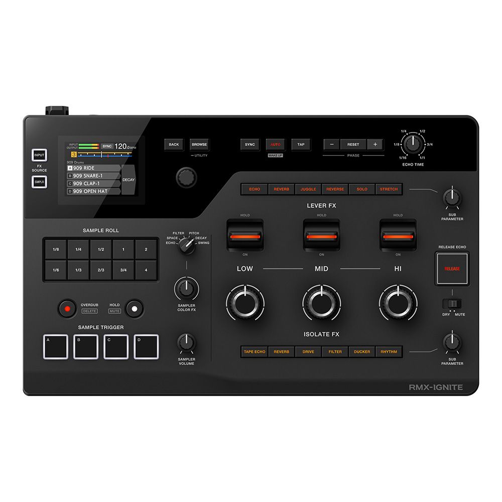 AlphaTheta RMX IGNITE DJ Effector 3-Band FX Processor & Sampler - Image 1