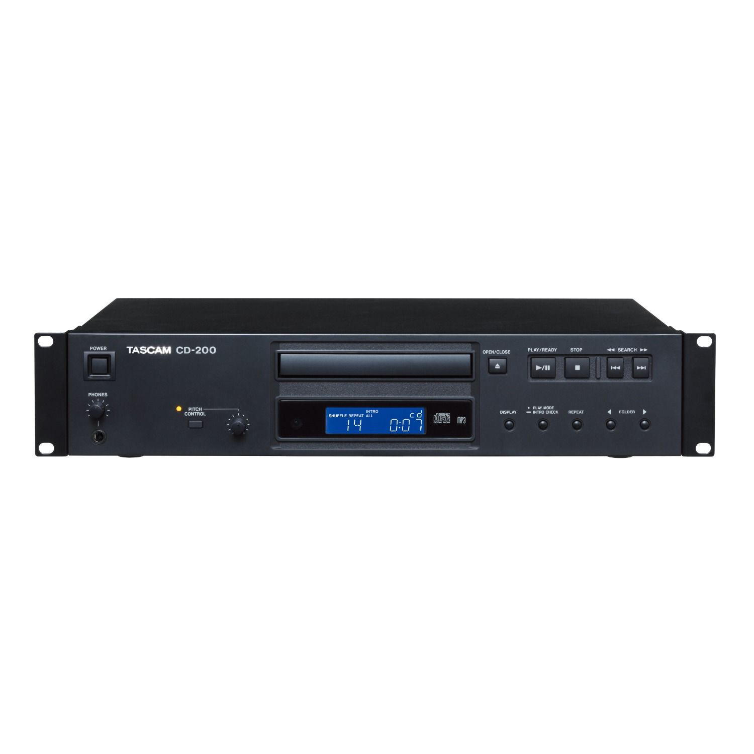 Tascam CD-200 19" Rackmount CD Player (2U) - Image 1