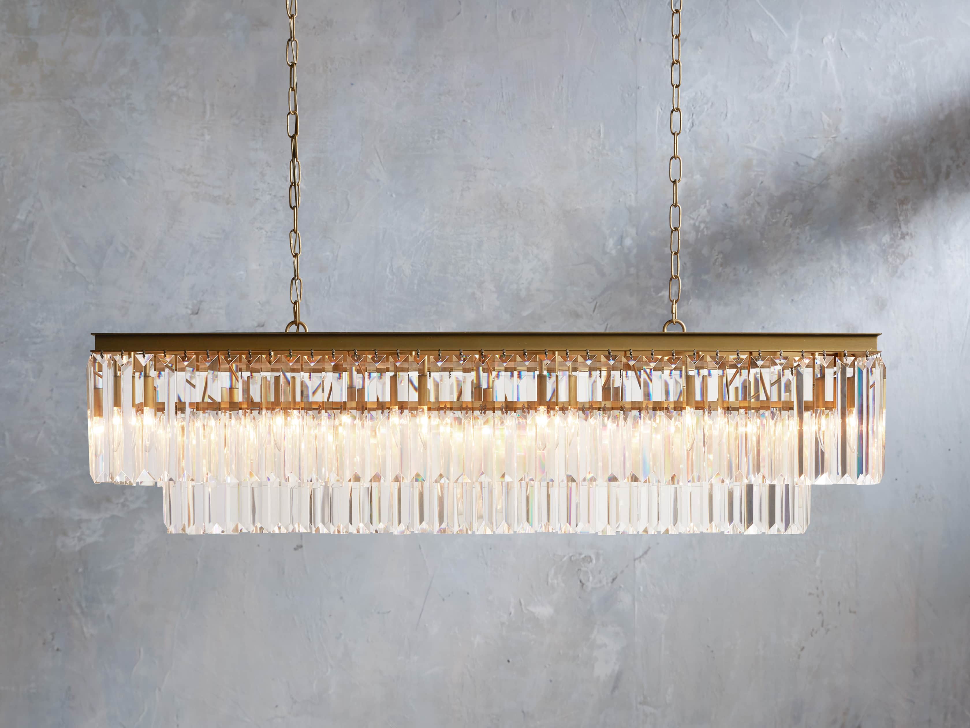 Leyland Tiered Linear Pendant Light Fixture - Image 3
