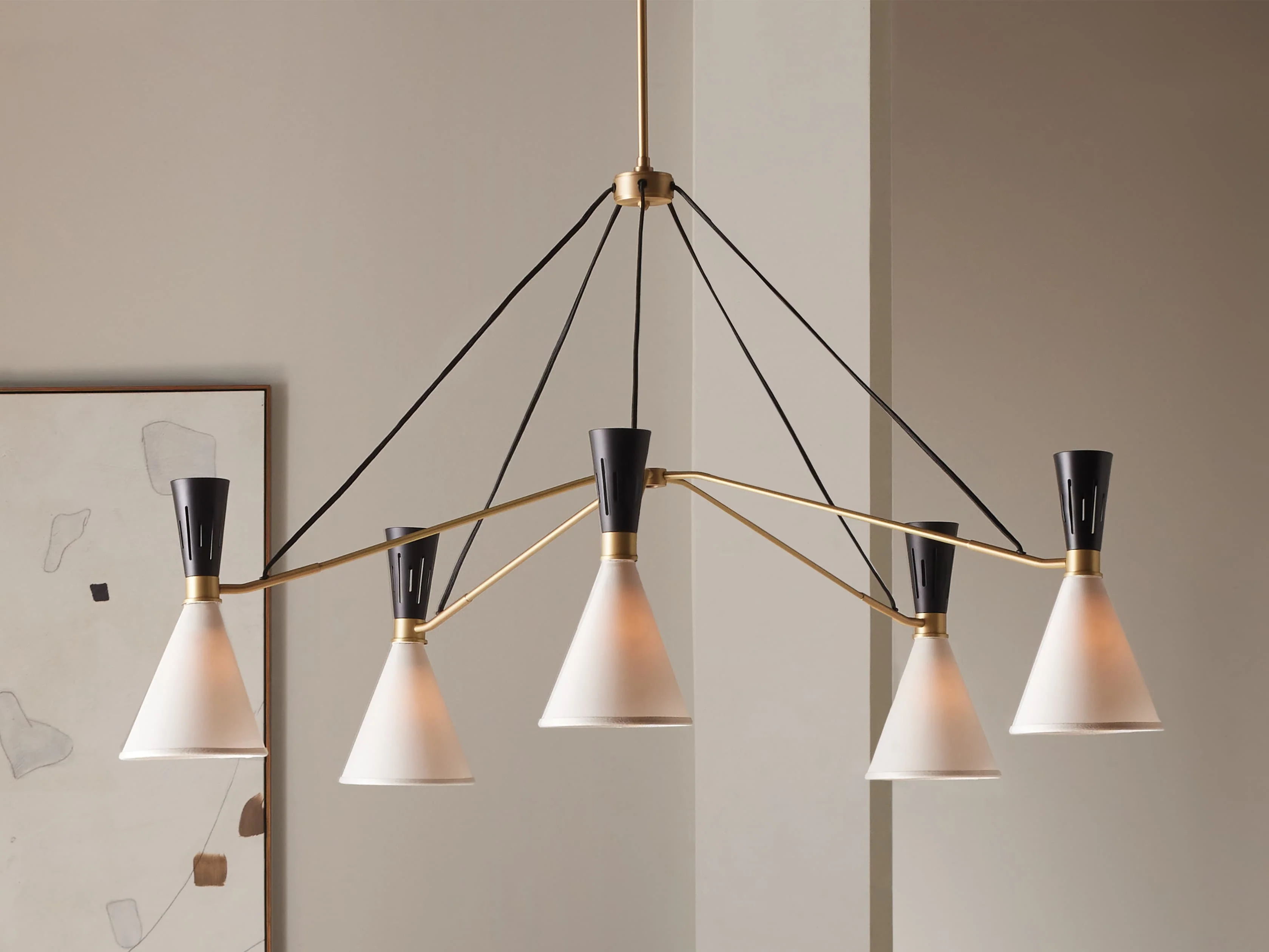 Ramsey Round Hanging Ceiling Lamp - Image 2
