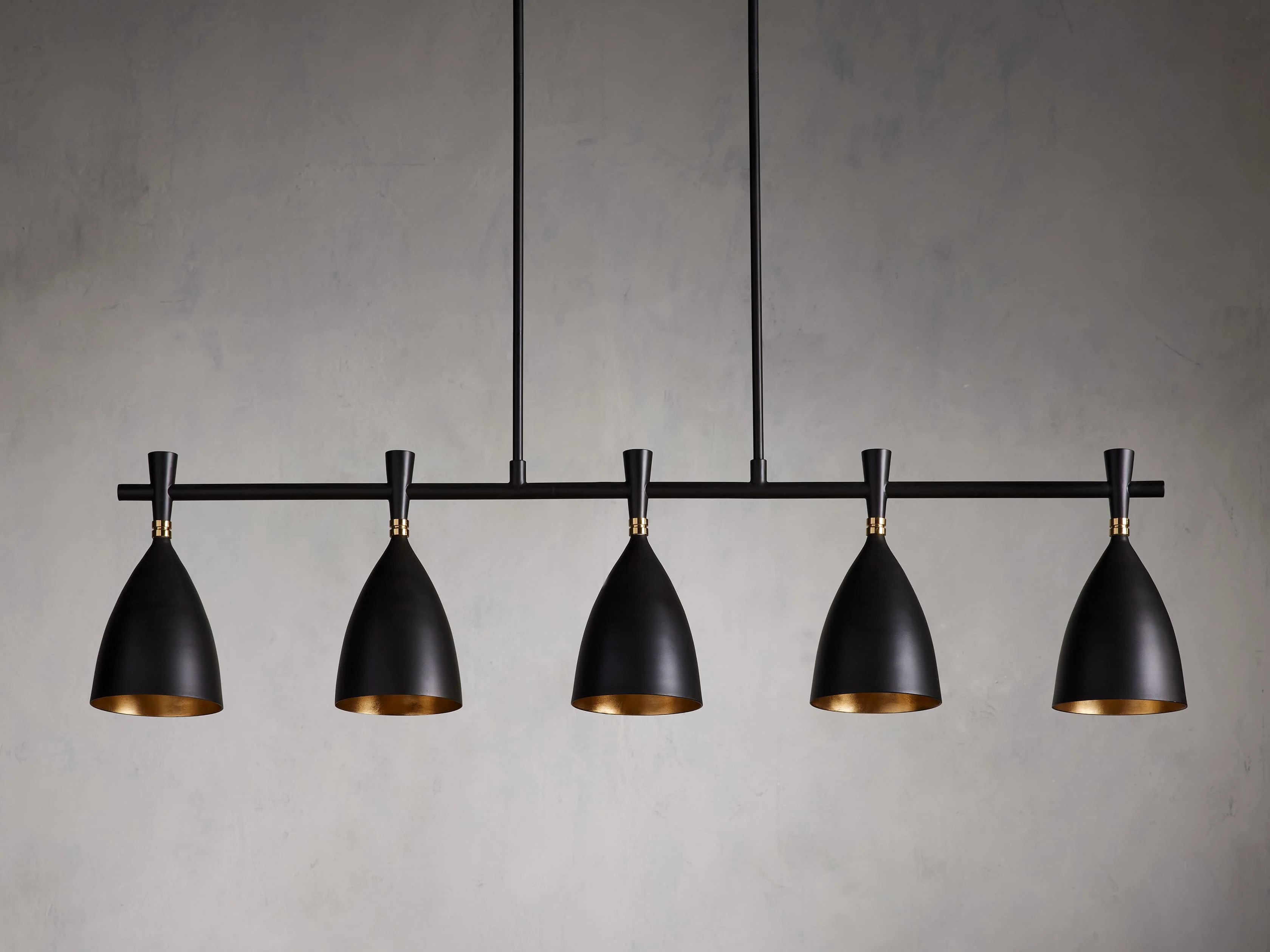 Jacarra Linear Geometric Hanging Lamp - Image 3