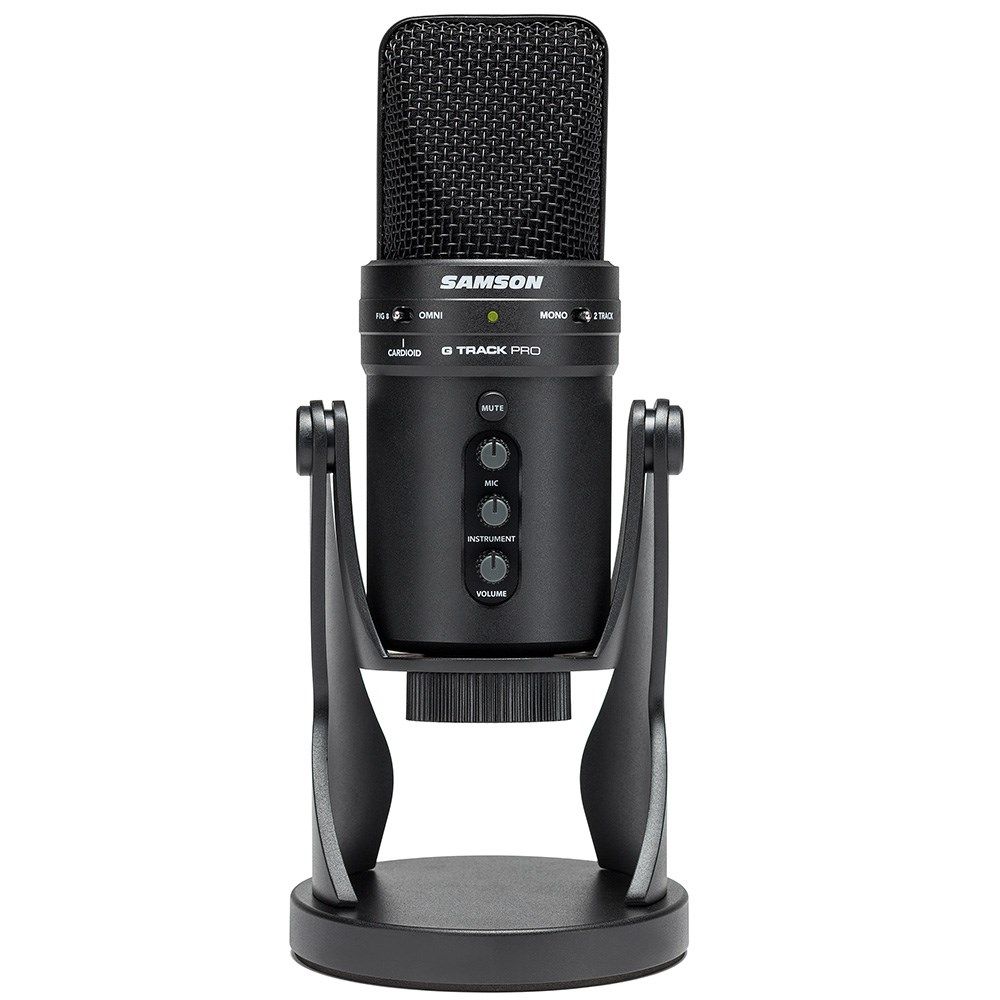 Samson G-Track Pro Professional USB Microphone w/ Audio Interface - Image 1