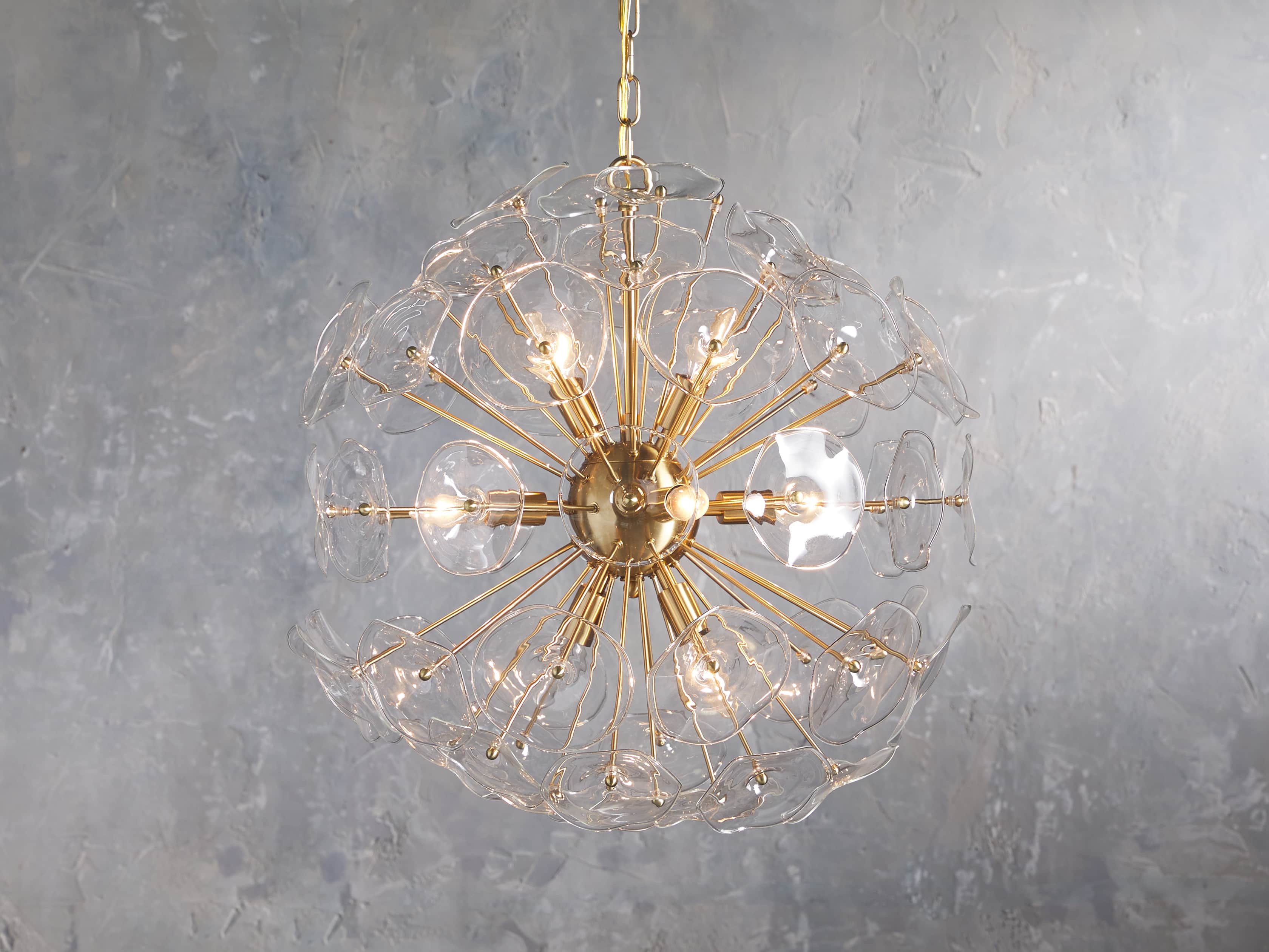 Lily 8-Light Circular Pendant Light Fixture - Image 2