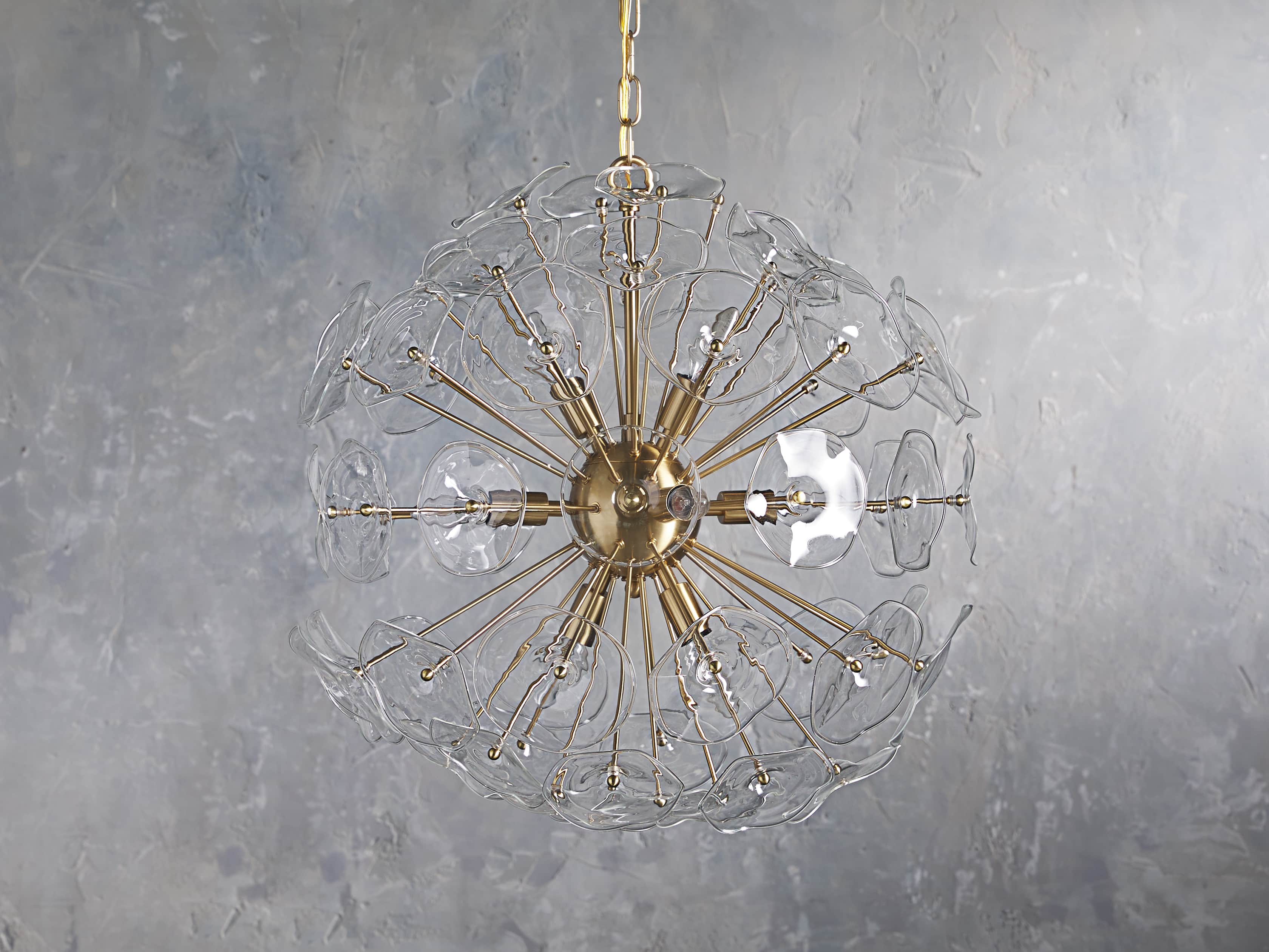Lily 8-Light Circular Pendant Light Fixture - Image 3