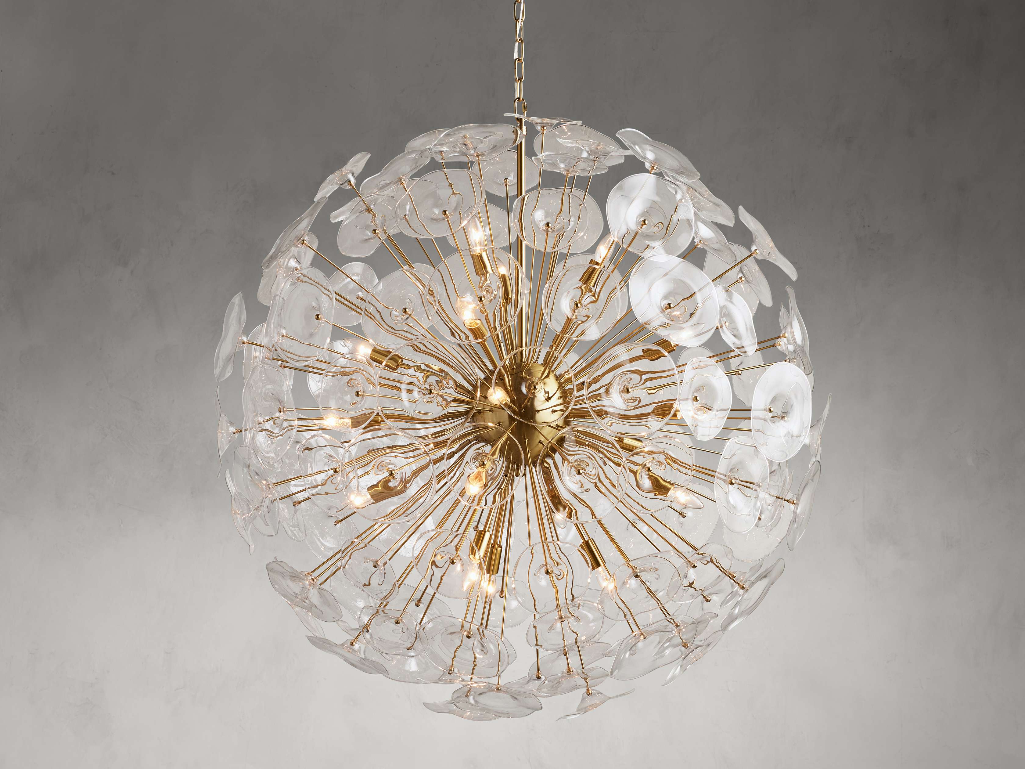 Floral Sphere Hanging Lamp - Image 2