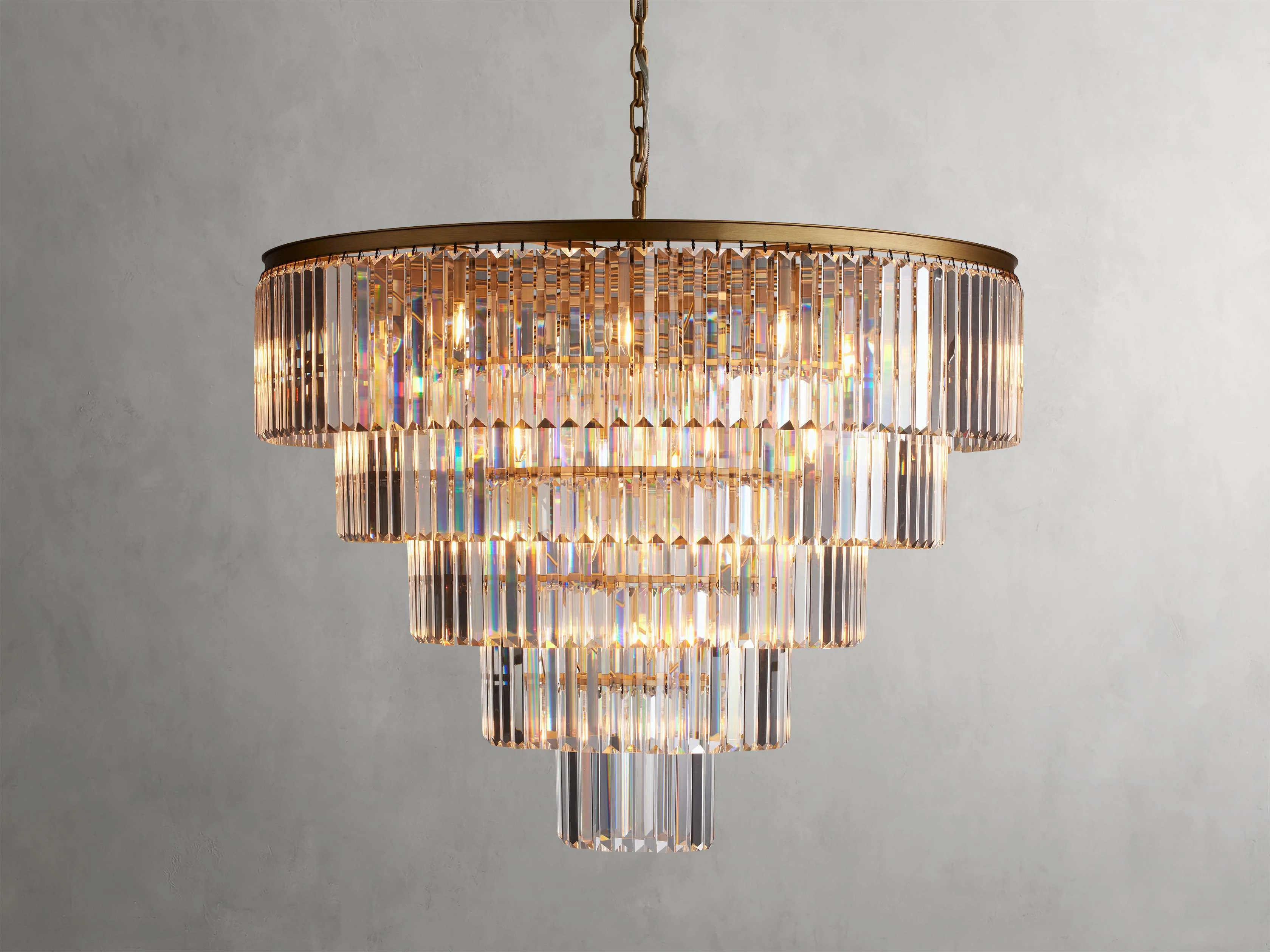 Leyland Tiered Round Pendant Light Fixture - Image 3