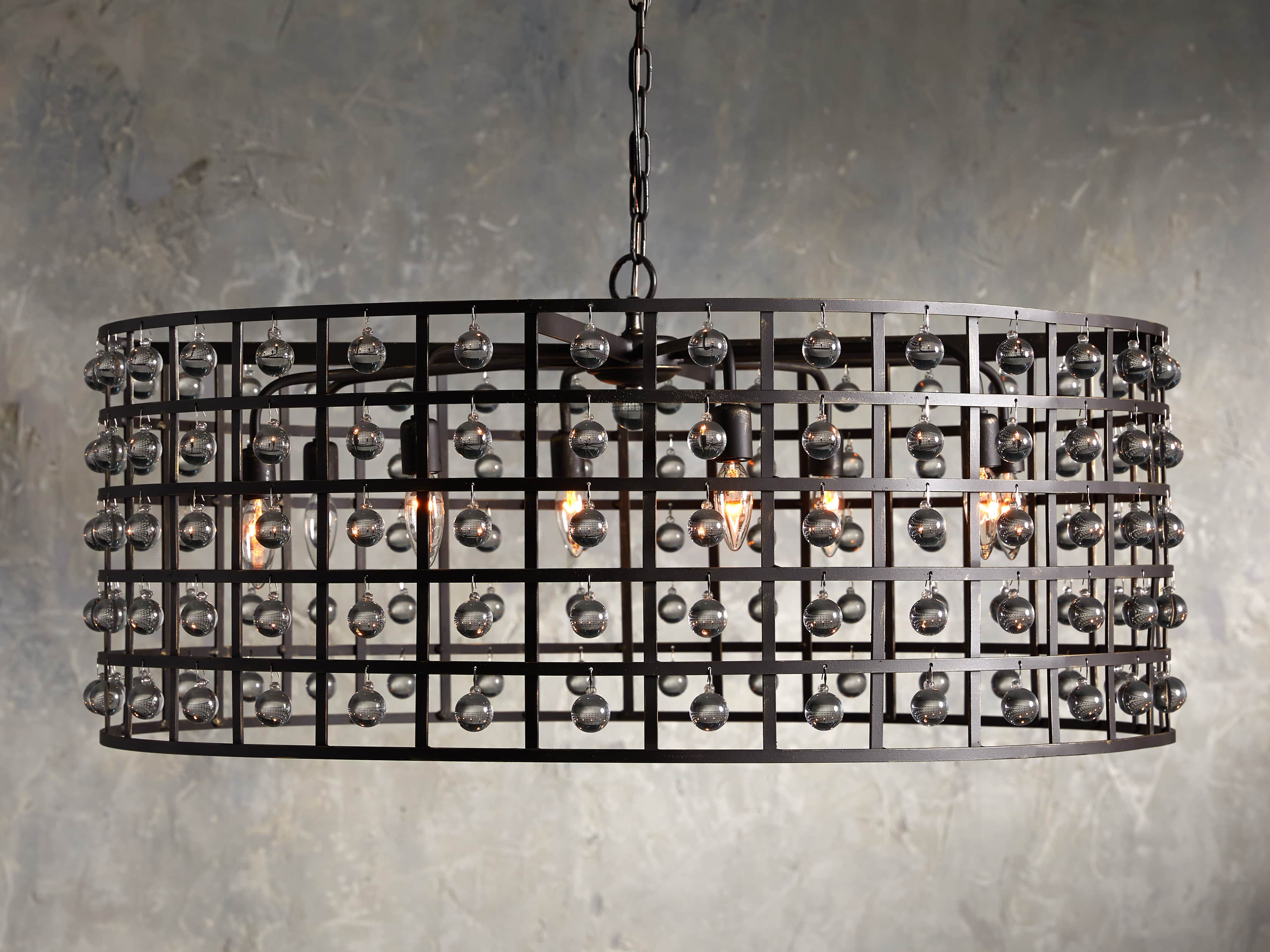 La Cage 8-Light Chandelier in Oil-Rubbed Bronze - Image 2
