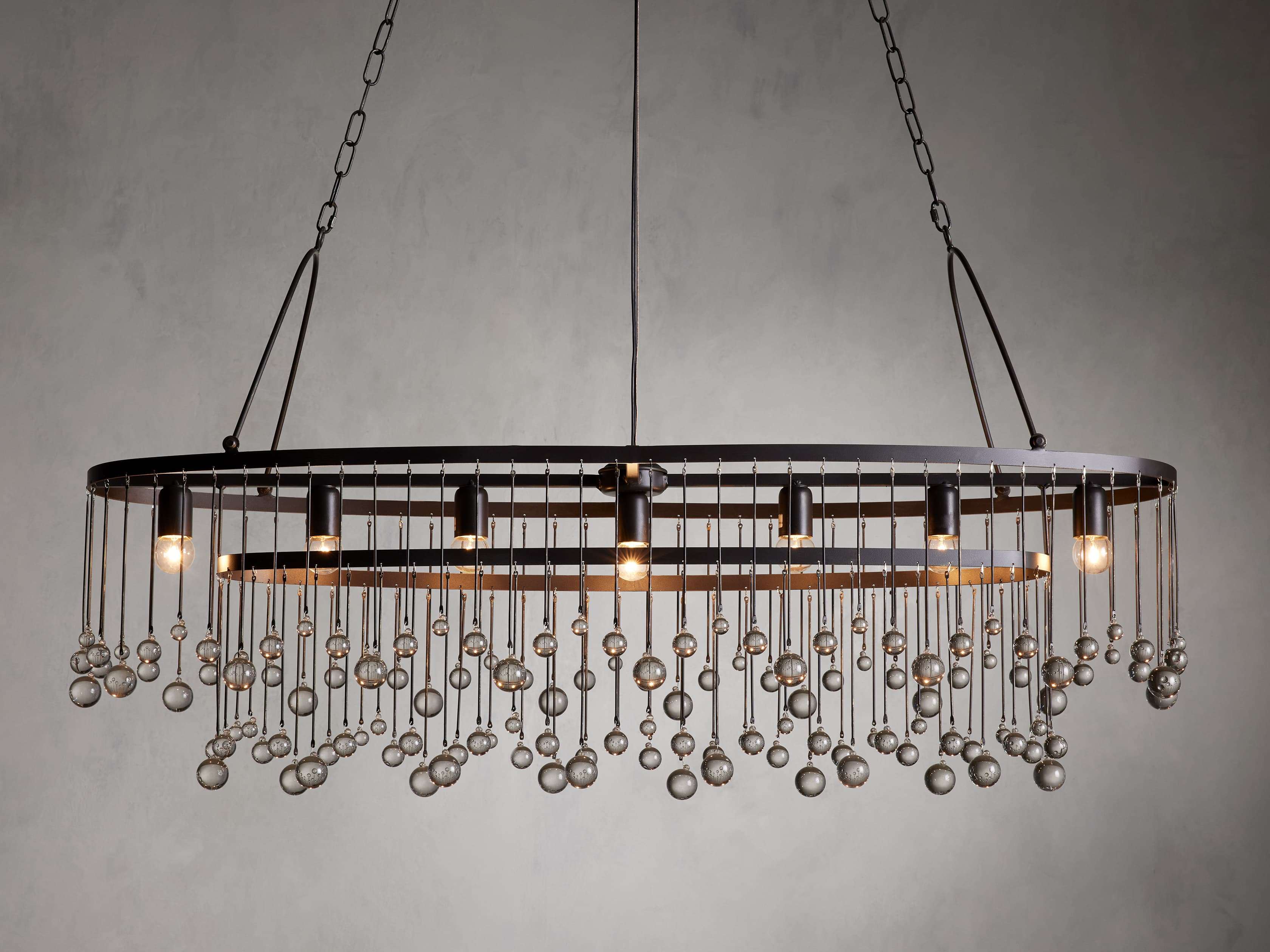 Aubrey Oval Suspended Ceiling Lamp - Image 3