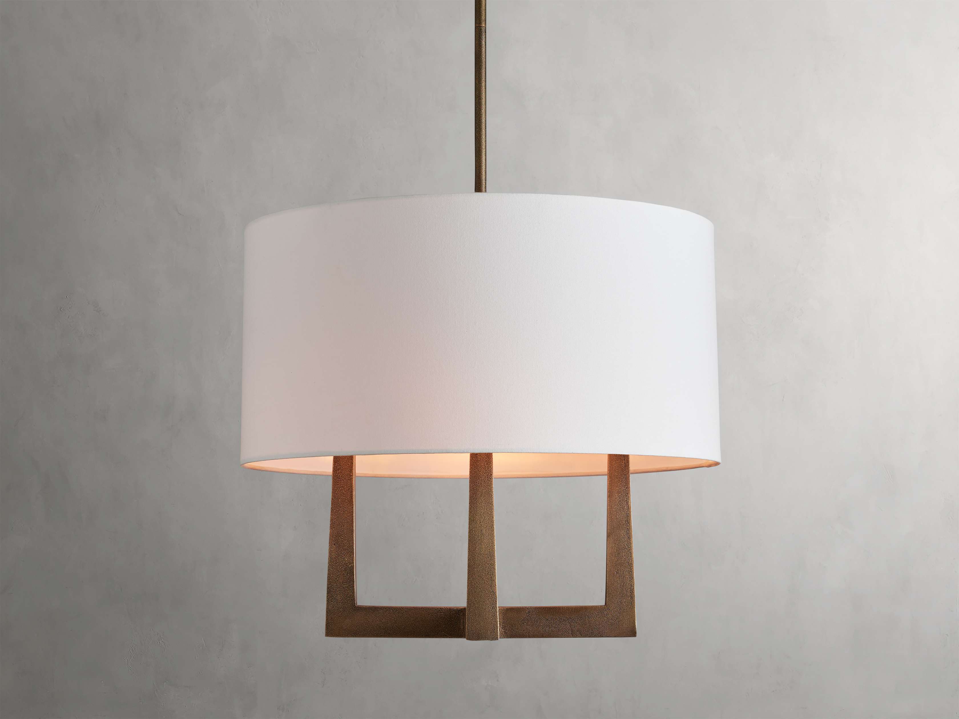 Emmet Etched Glass Pendant Chandelier - Image 3