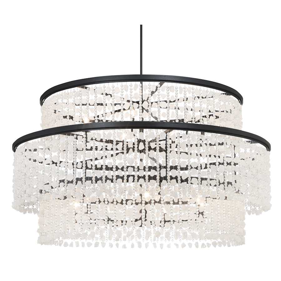 Minka Lavery Shimmering Elegance 14 Light 60" Wide Crystal Drum Chandelier - Bulbs Included - Image 1