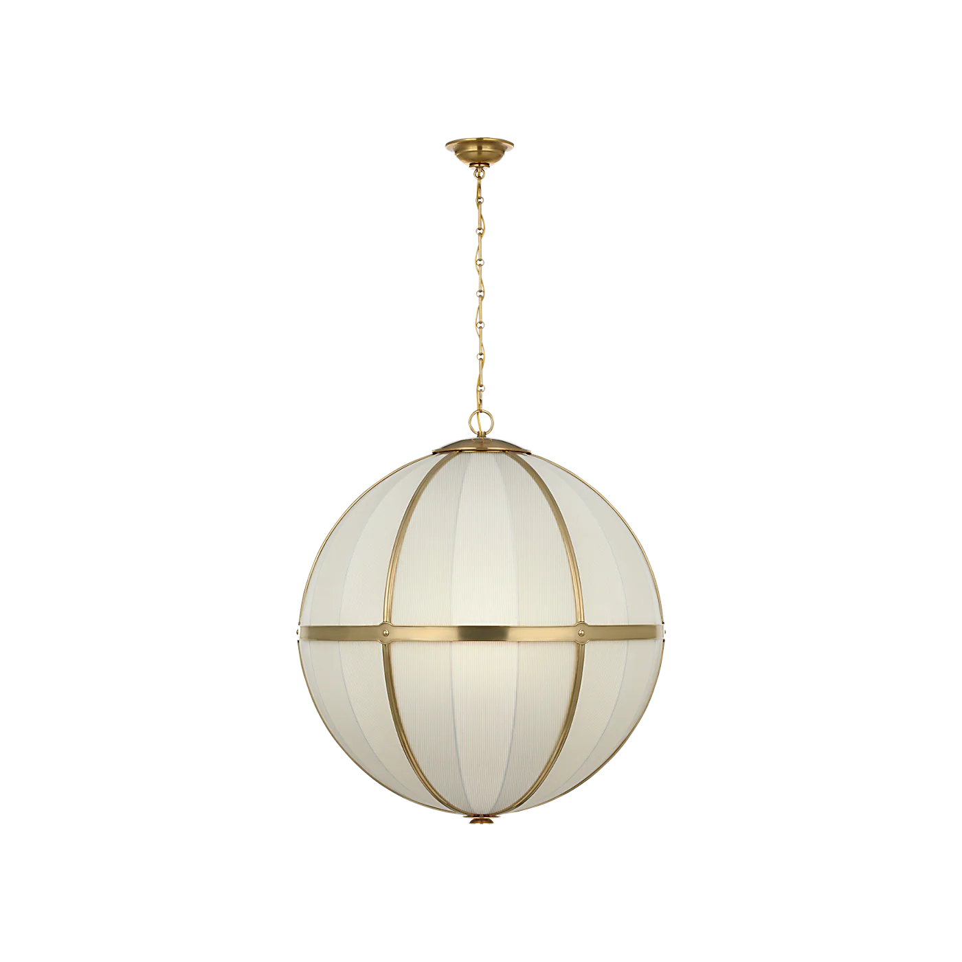 Allister 30″ Framed Globe Chandelier