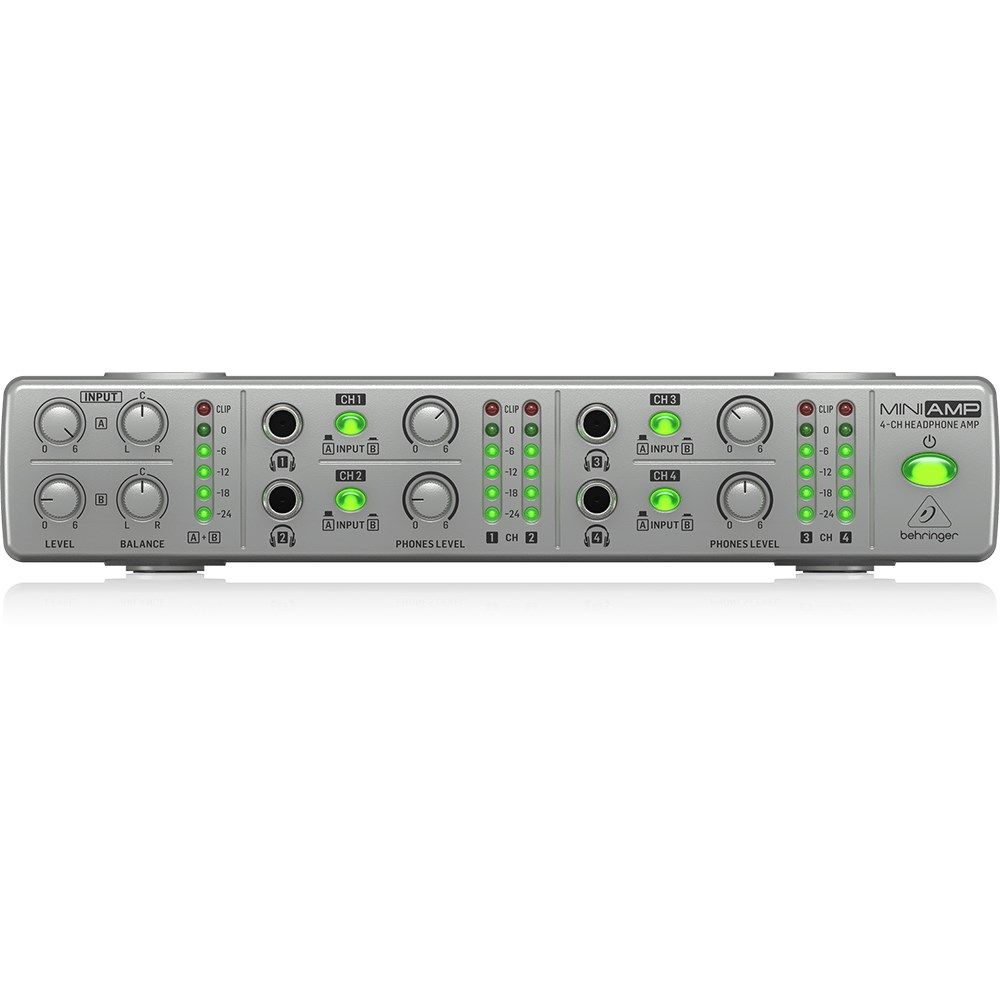 Behringer AMP800 V2 4-Channel Stereo Headphone Amp - Image 1