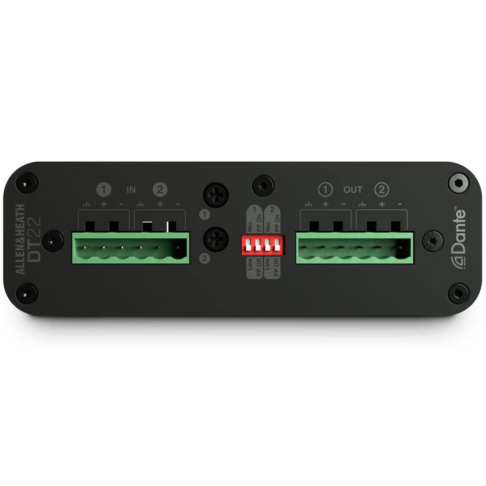 Allen & Heath DT22-M 2X2 Dante Interaface inc Mount - Image 1