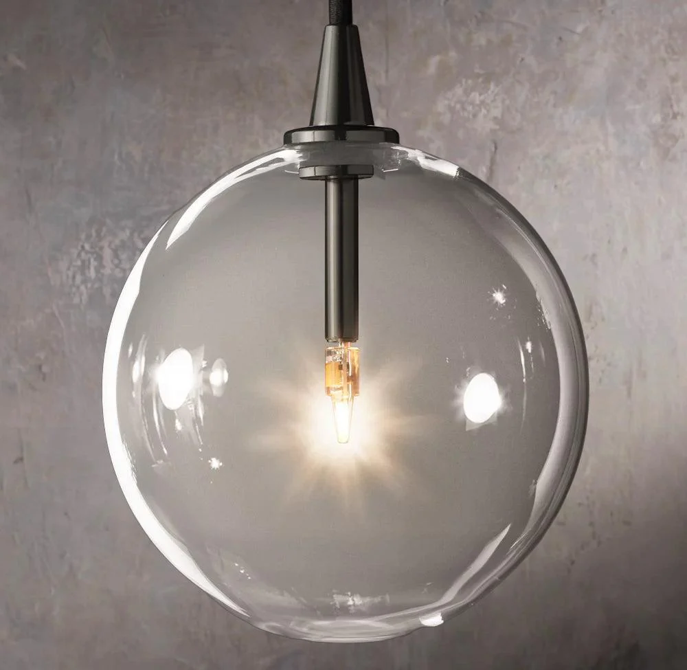 Hanging Crystal Sphere Pendant Lamp - Image 3