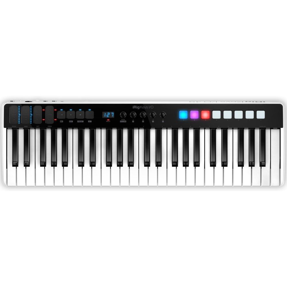 IK Multimedia iRig Keys I/O 49 Keyboard Controller w/ Audio Interface & 49 Full-Size Keys - Image 1