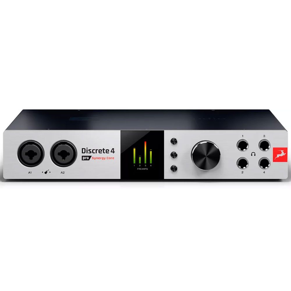 Antelope Audio Discrete 4 Pro Synergy Core 14x20 Thunderbolt 3/USB 2.0 Audio Interface - Image 1