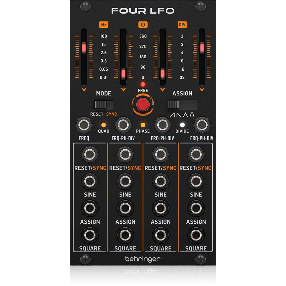 Behringer Four LFO Quad LFO w/ Assignable Waveforms for Eurorack - Image 1
