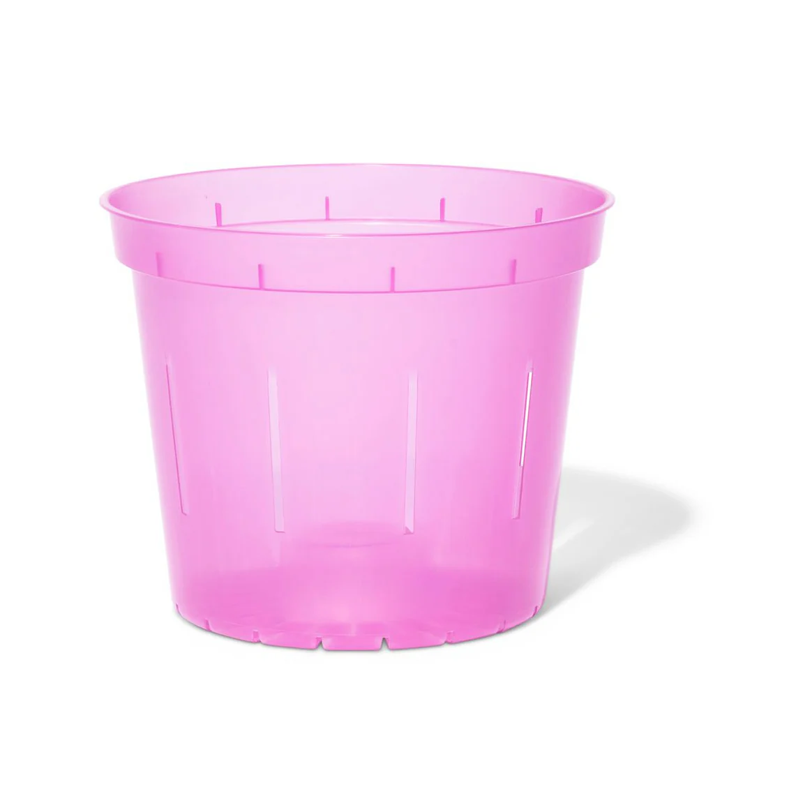6″ Rose Quartz Slotted  Orchid Pot