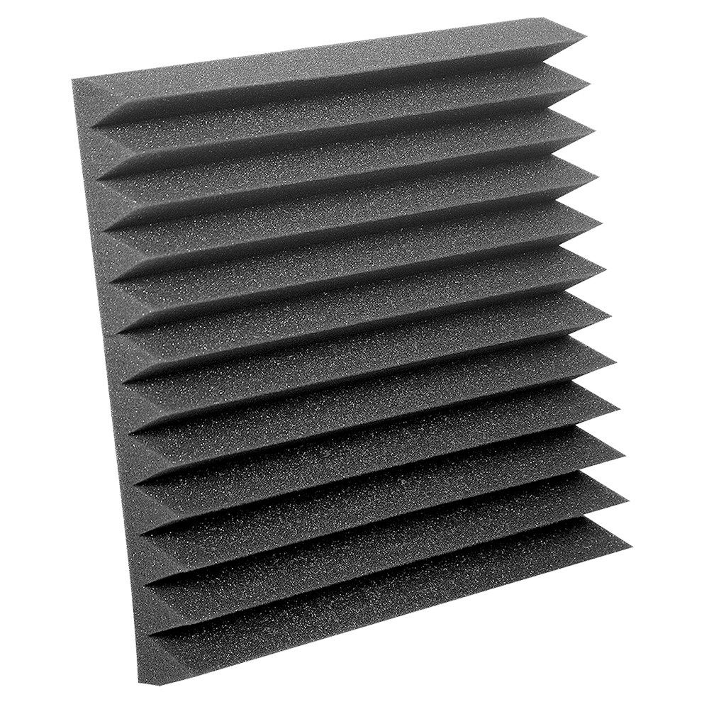 Auralex Studiofoam Wedgies 12"x12"x2" - 24-Pack (Charcoal) - Image 1