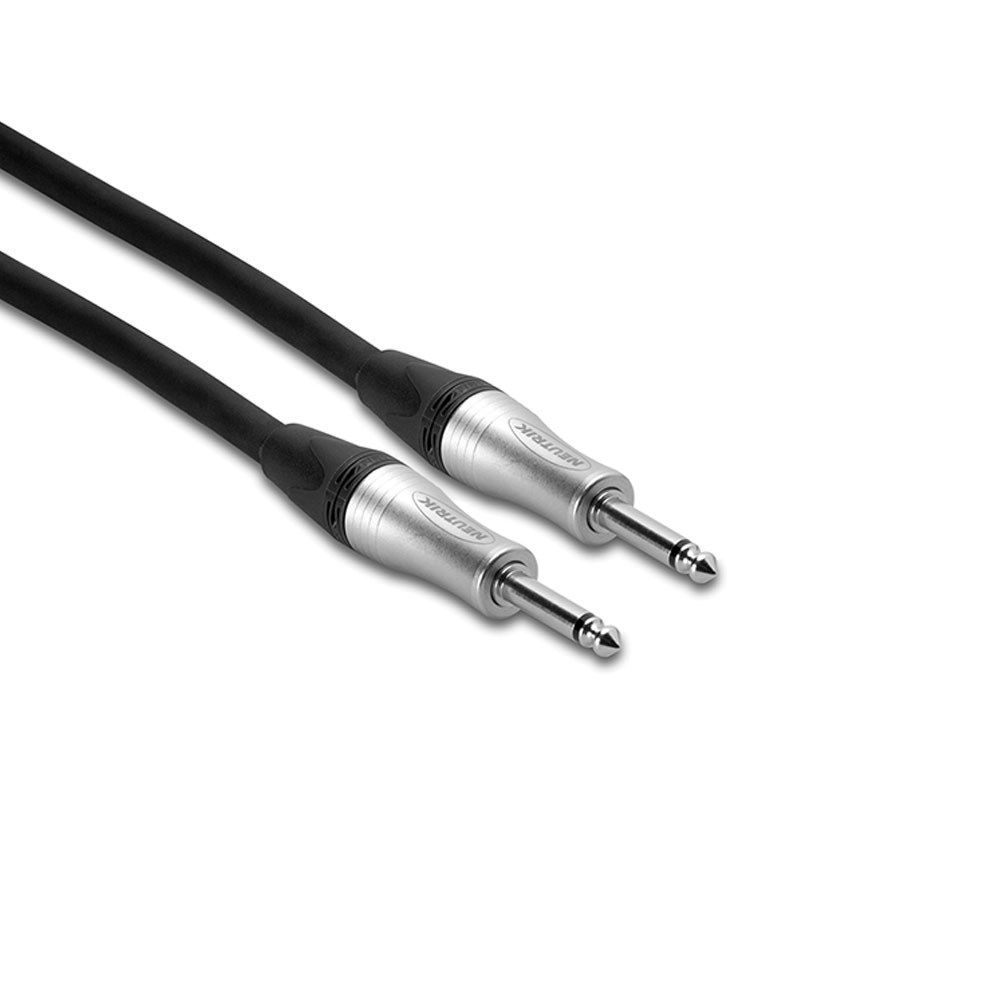 Hosa SKJ205 1/4 in TS to 1/4 in TS Heavy Duty Speaker Cable - 5ft - Image 1