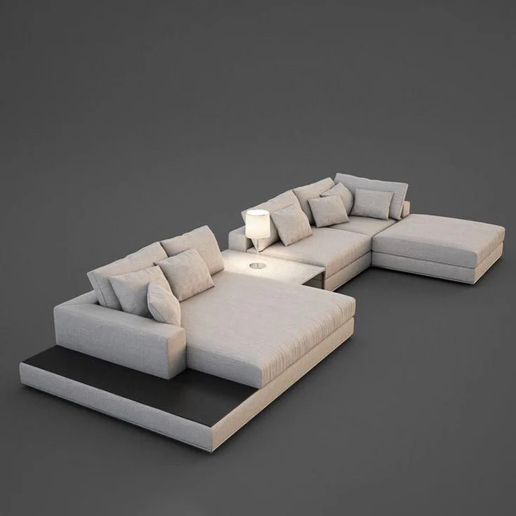 ركنة خشب زان طبيعي 170×360سم - ألوان متعددة - DECO41 - Image 2