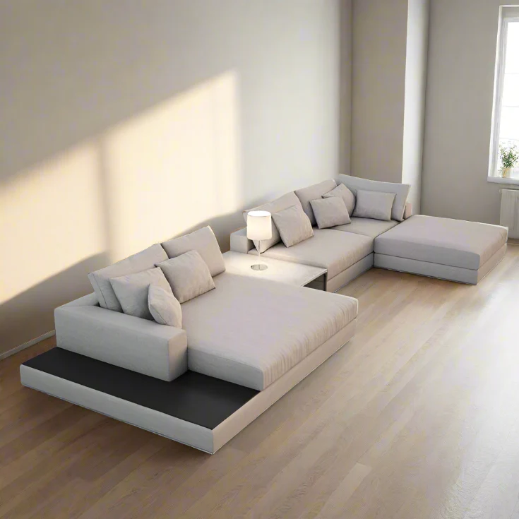 ركنة خشب زان طبيعي 170×360سم - ألوان متعددة - DECO41 - Image 1