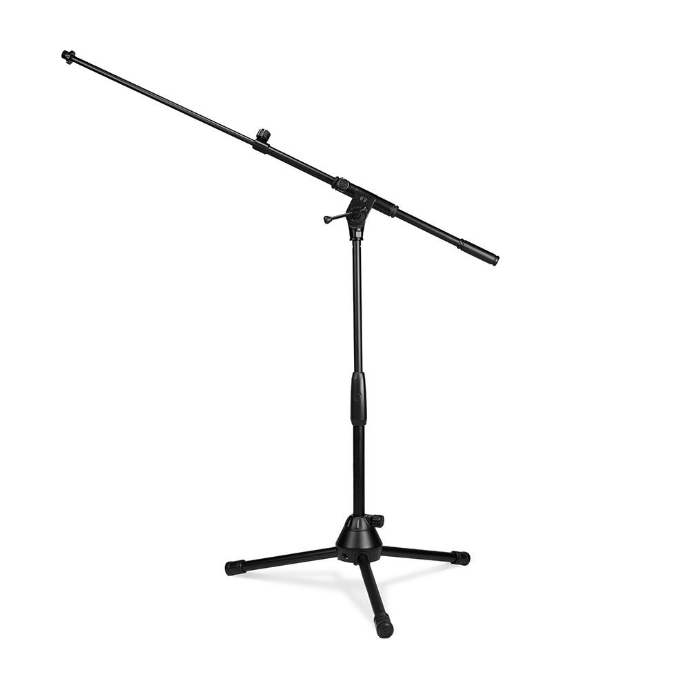 Gravity GTMS4232B Touring Short Tripod Mic Stand w/ Adjustable Boom & T-Bar - Image 1
