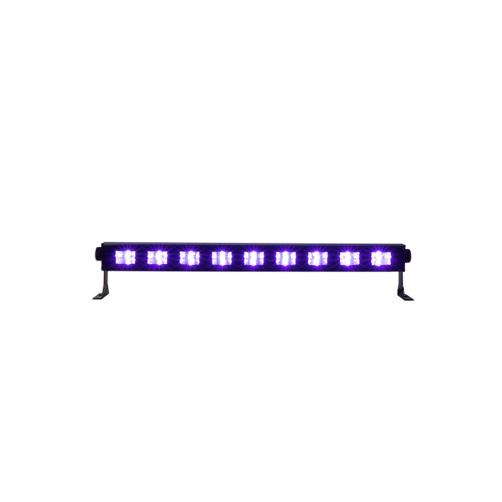 Event Lighting Lite UVB93 Blacklight/UV Wash 9 x 3W w/ Inline Switch - Image 1