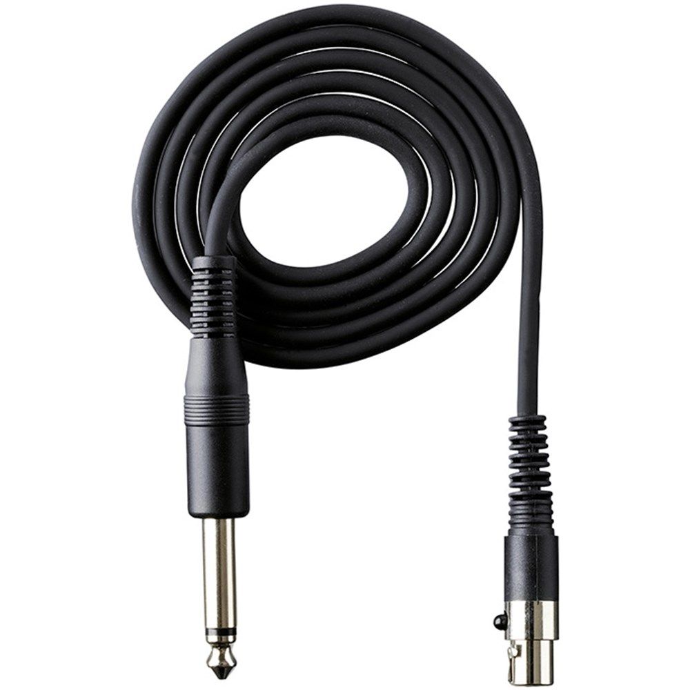 AKG MKG L Instrument Cable for Wireless Bodypack Transmitter w/ Mini XLR & 1/4" TS Jack - Image 1