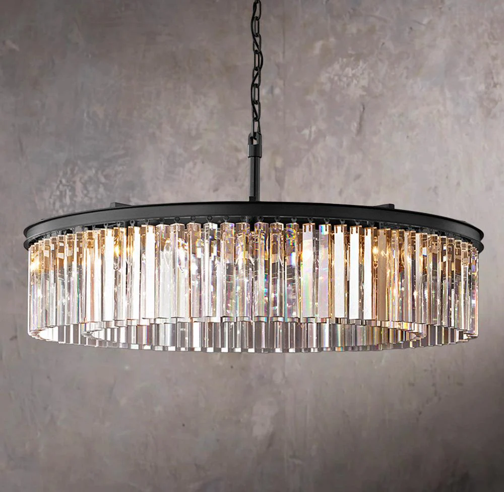 Rhys Circular Pendant Light 43" - Image 3