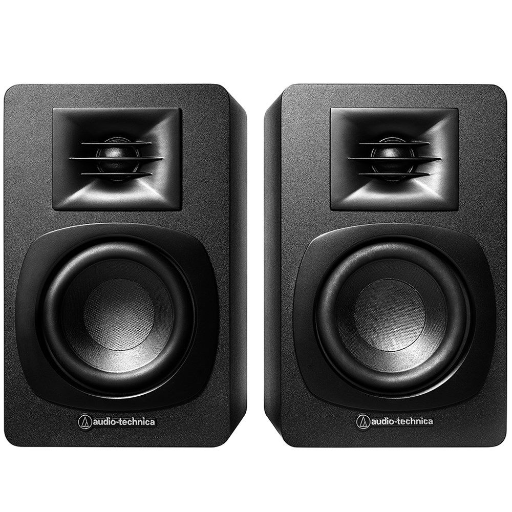 Audio Technica SP3X Powered Bookshelf Speakers w/ Bluetooth (Pair) - Image 1
