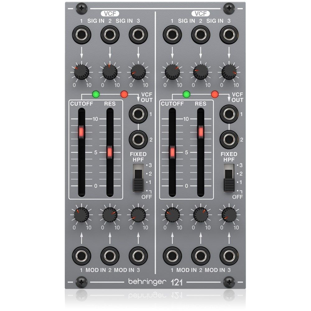 Behringer 121 Legendary Analogue Dual VCF Module for Eurorack - Image 1