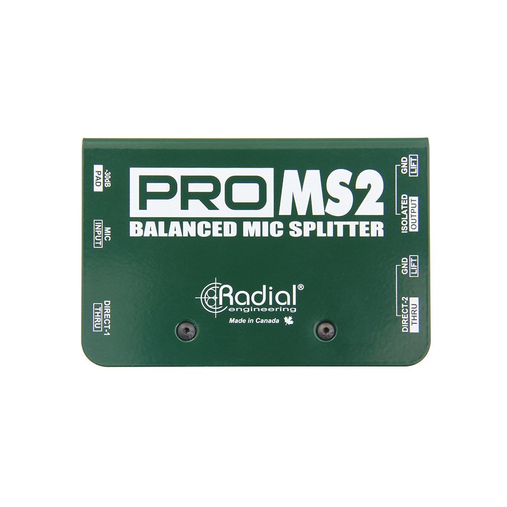 Radial ProMS2 Passive 2-Way Microphone Splitter - Image 1
