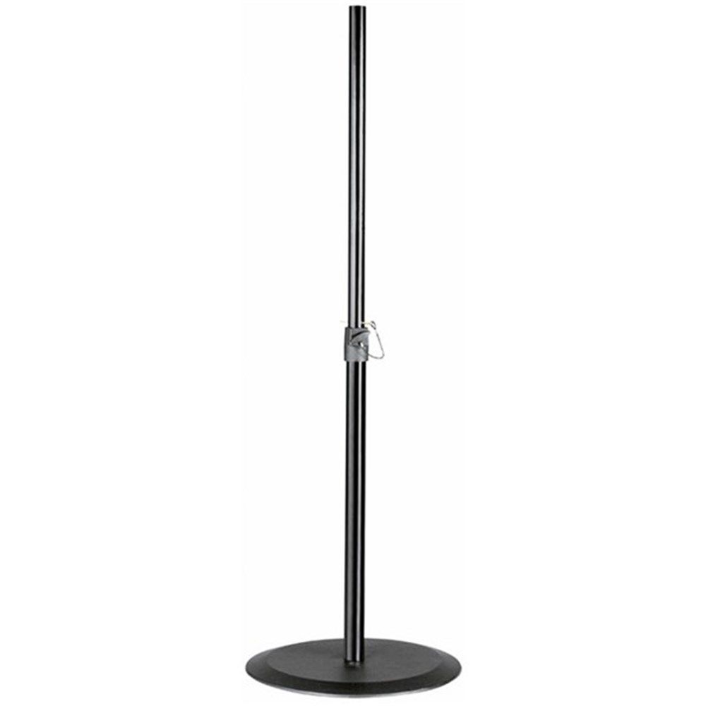 Konig & Meyer 26750 Speaker Stand w/ Round Cast-Iron Base (Black) - Image 1