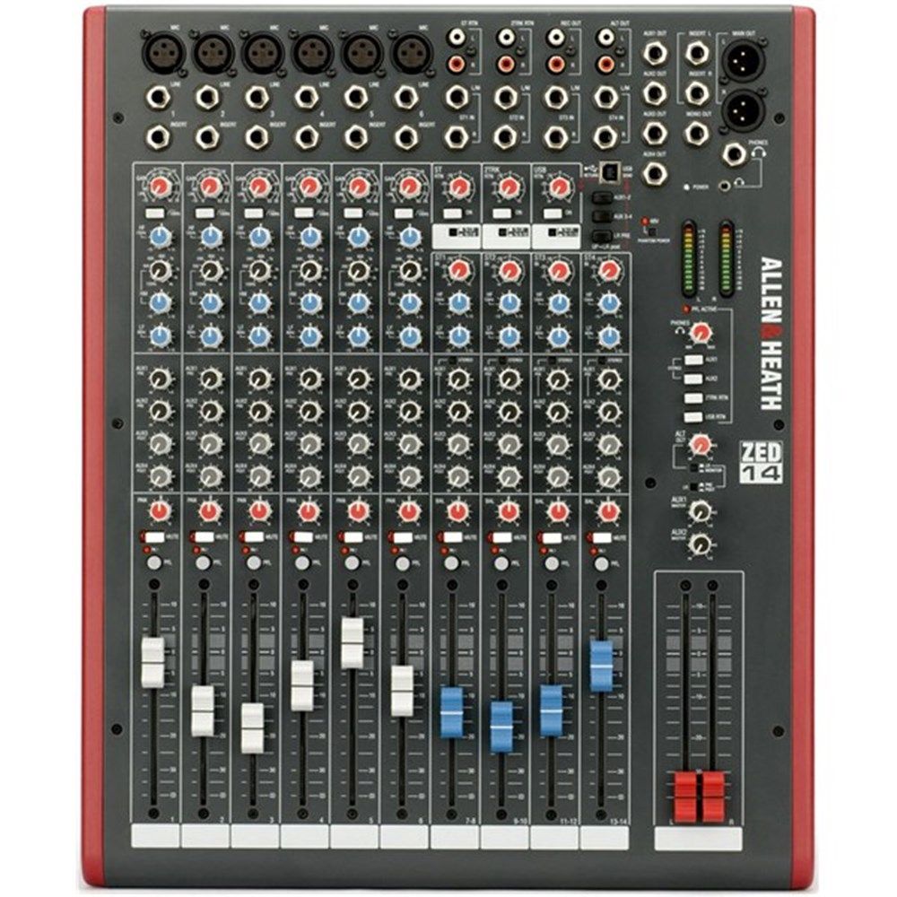 Allen & Heath ZED-14 Multipurpose USB Mixer - Image 1