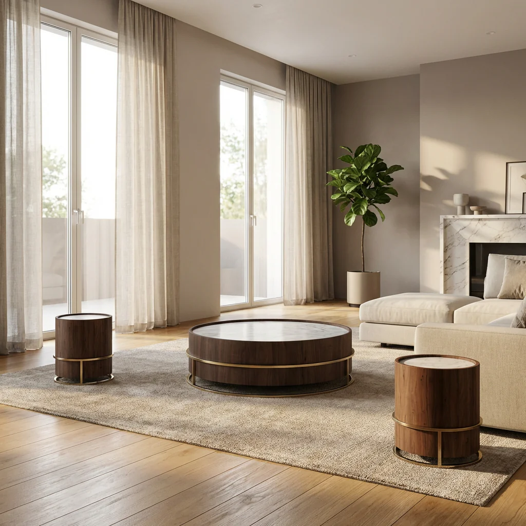 طقم ترابيزات- 3قطع - GAN61 - Image 1