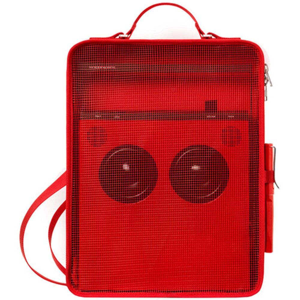 Teenage Engineering OB-4 Mesh Bag (Red) - Image 1