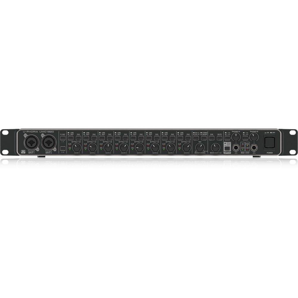 Behringer U-Phoria UMC1820 18x20 USB Audio Interface (24-Bit/96kHz) - Image 1
