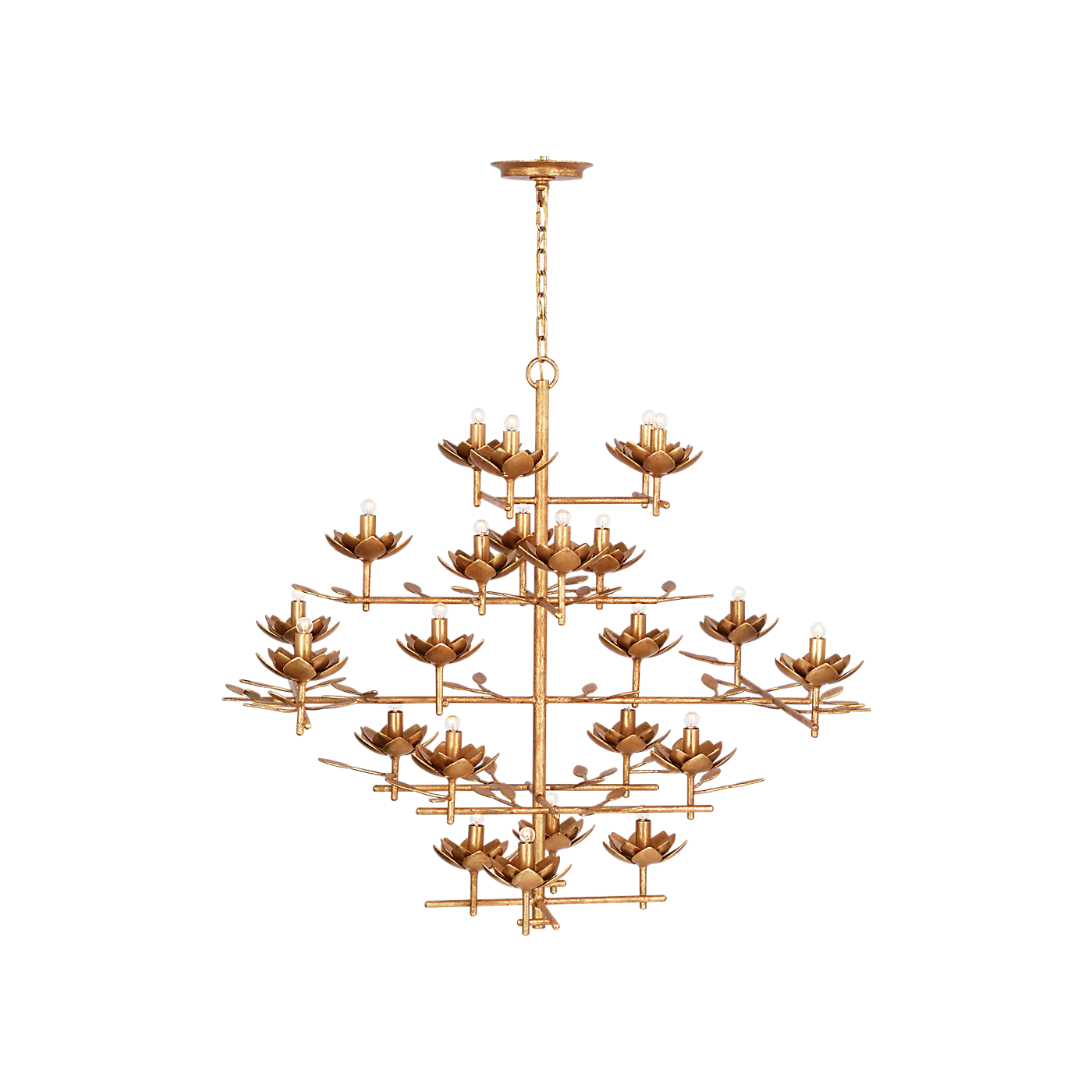 Clementine 48" Tiered Entry Chandelier - Image 2
