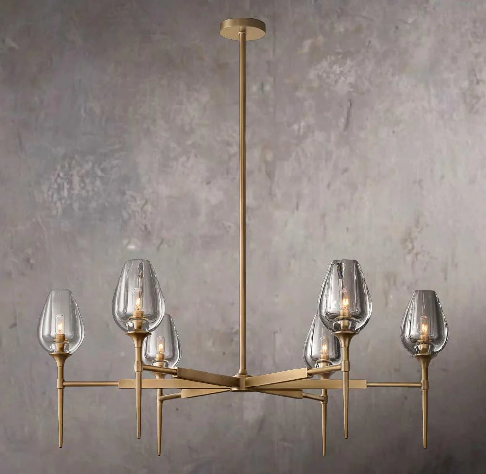 Tulips Circular Chandelier 42″