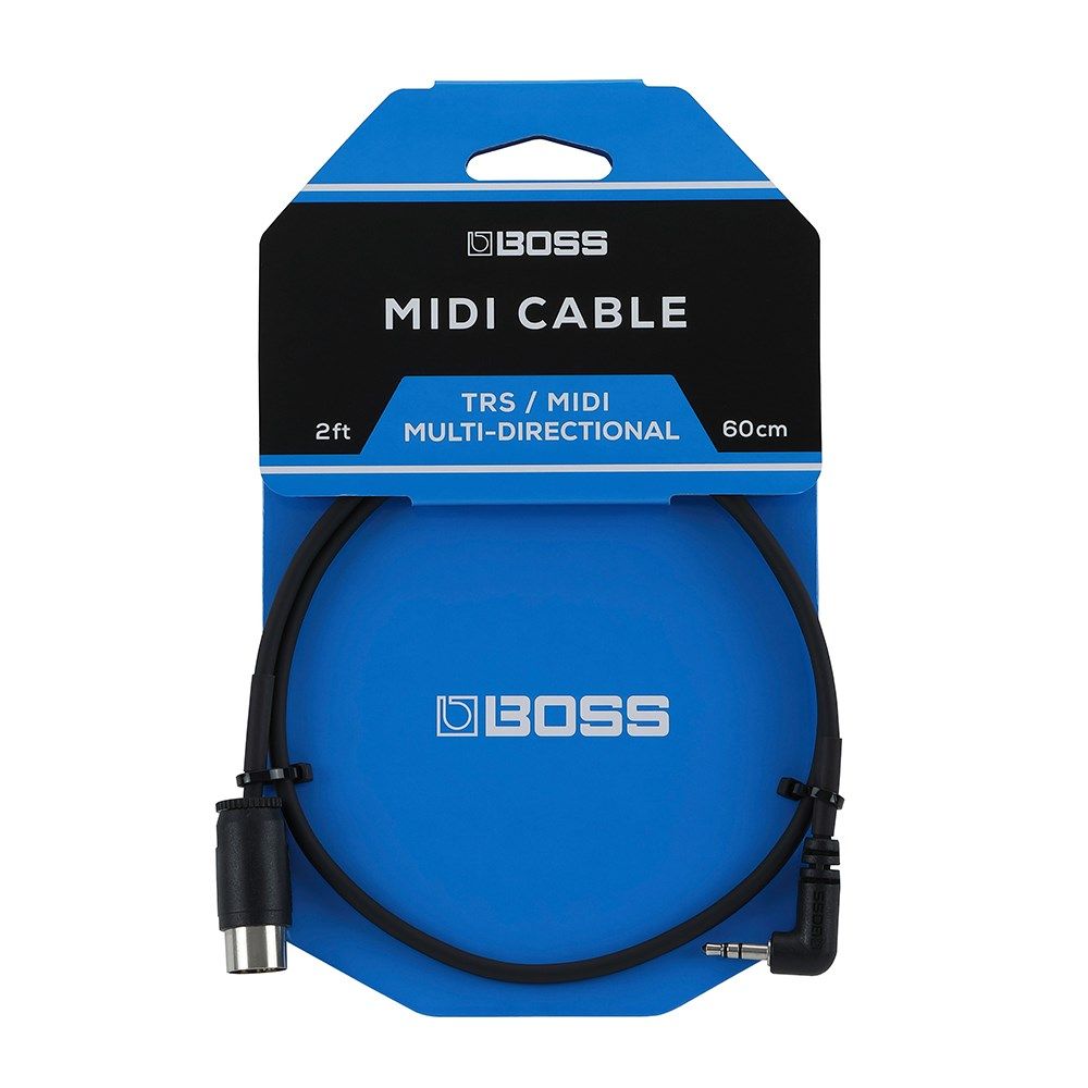 Boss BMIDI235 MIDI to Mini TRS Cable (2ft) - Image 1