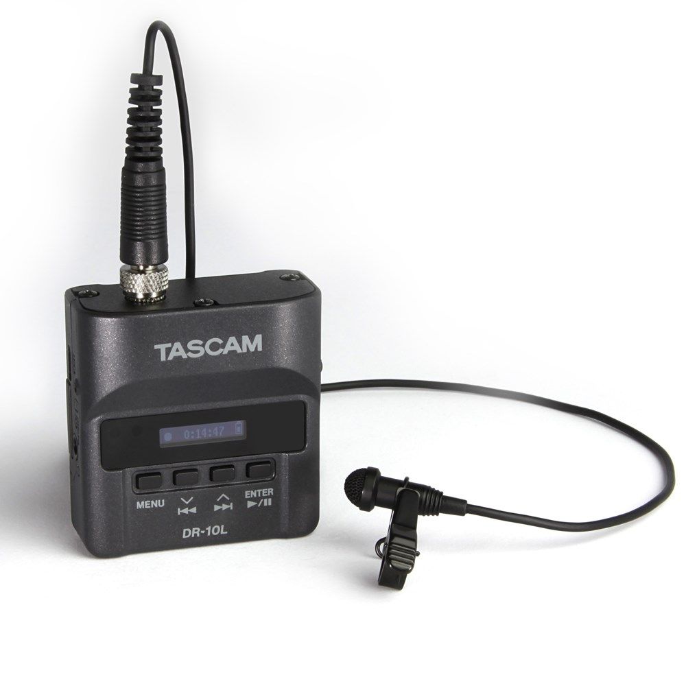 Tascam DR10L Micro Linear Recorder w/ Lavalier Mic - Image 1