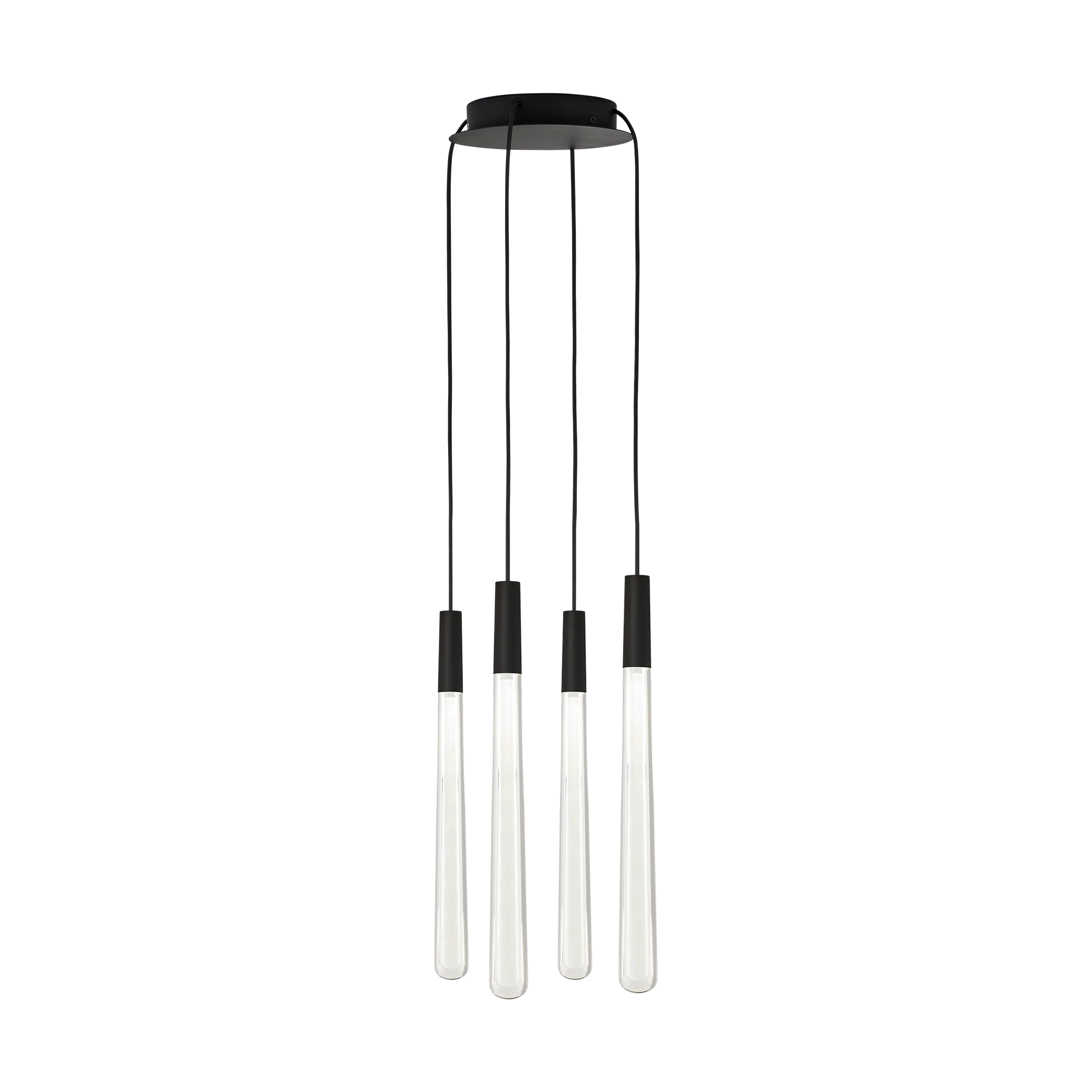 Pylon Crystal 4-Light Chandelier - Image 1