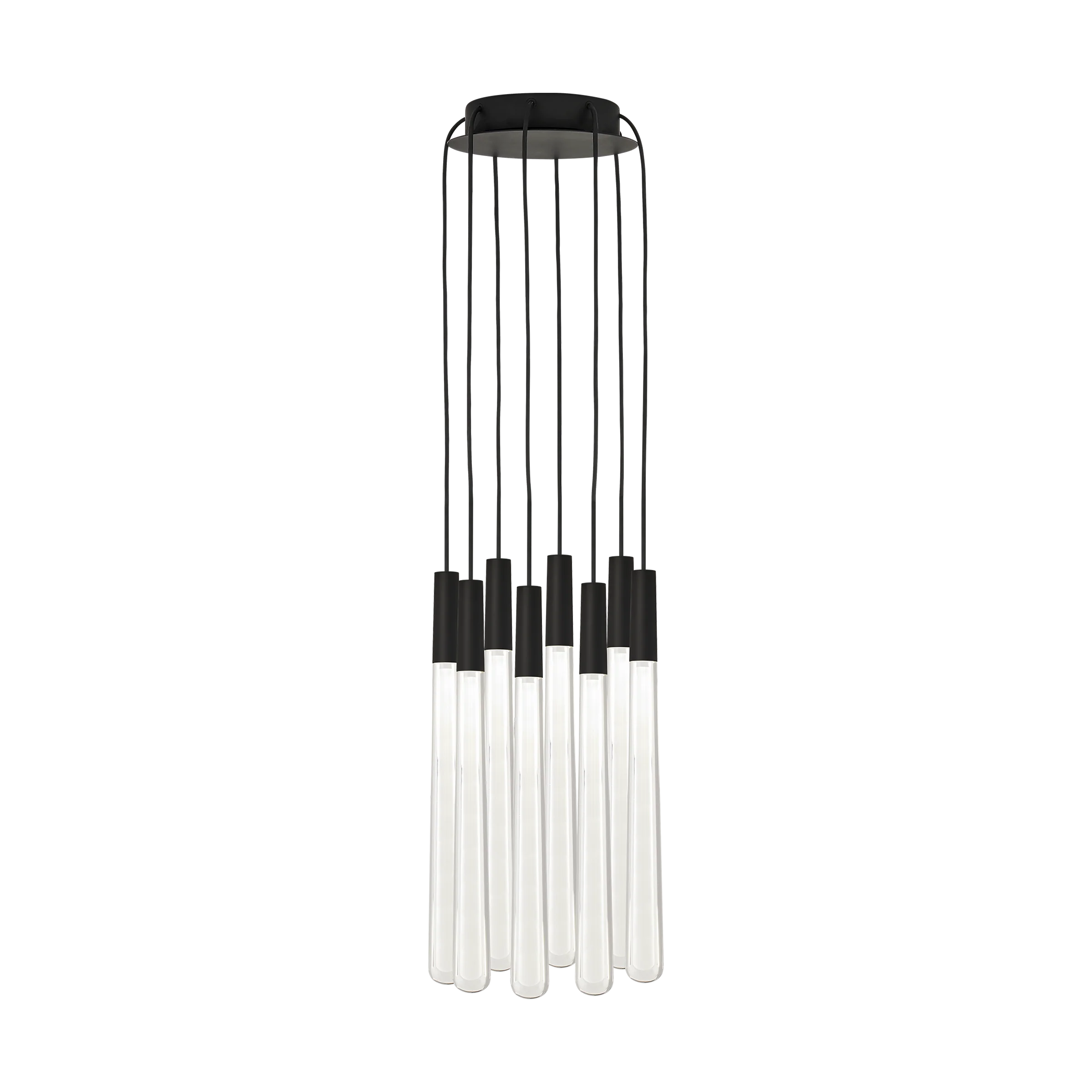 Pylon Crystal 8-Light Chandelier - Image 1