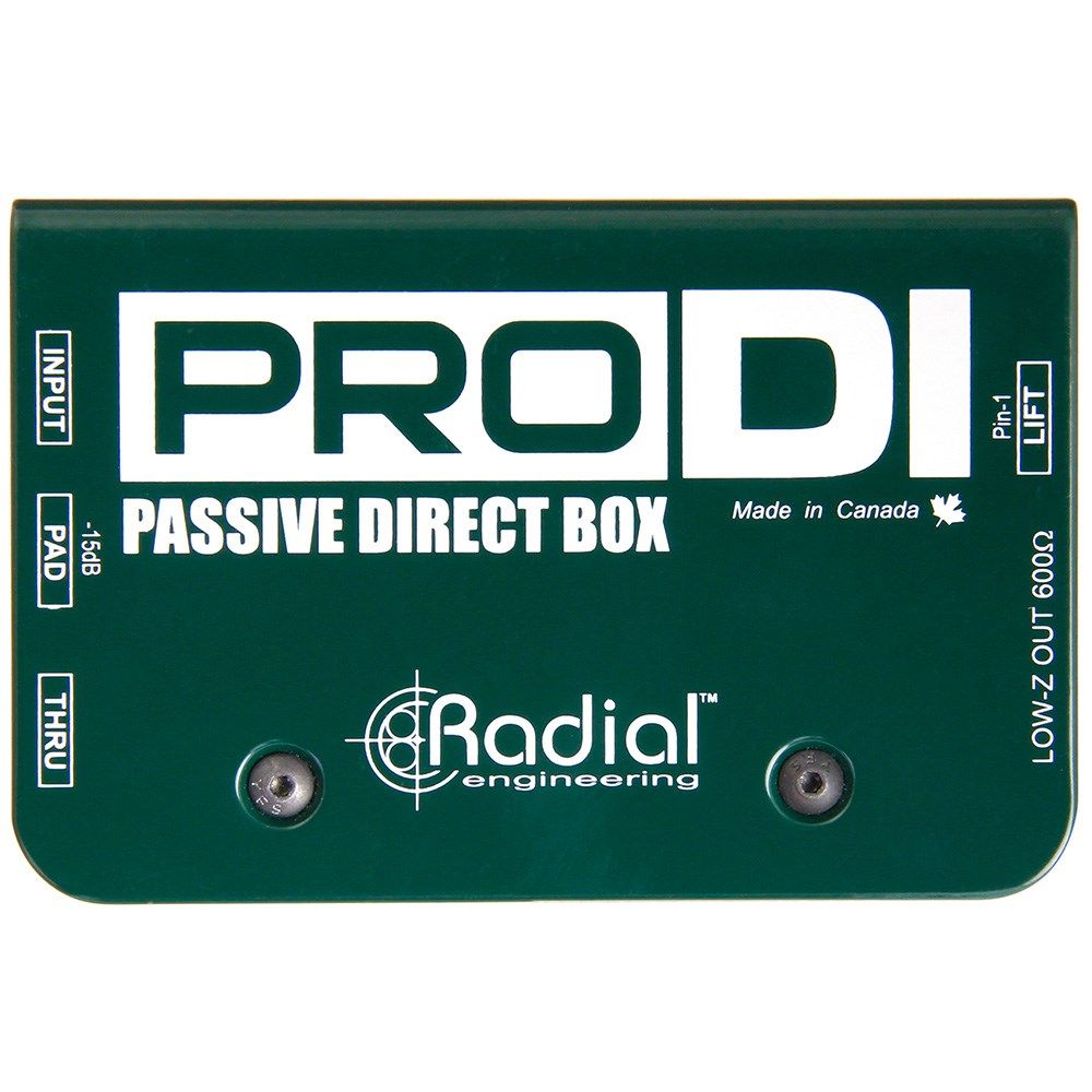 Radial ProDI Passive Direct Box w/ MuMETAL Shield - Image 1