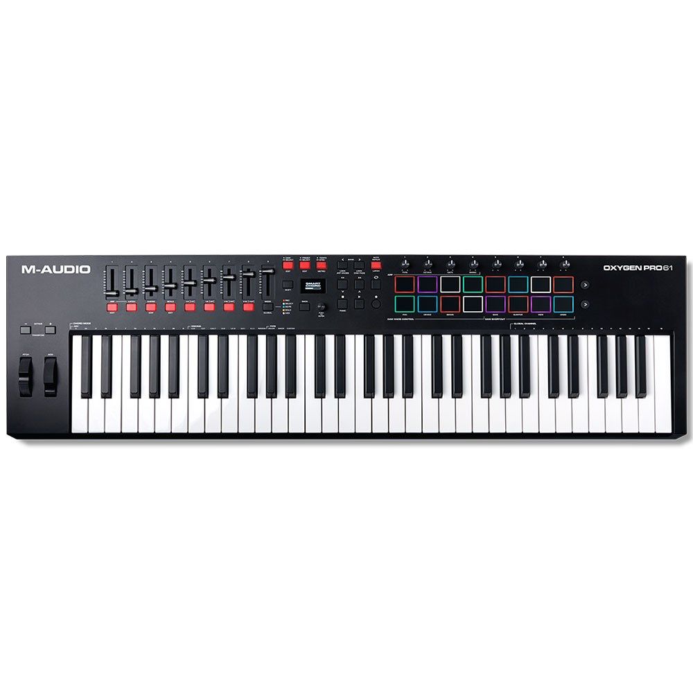 M-Audio Oxygen Pro 61 - 61 Note USB Controller Keyboard - Image 1